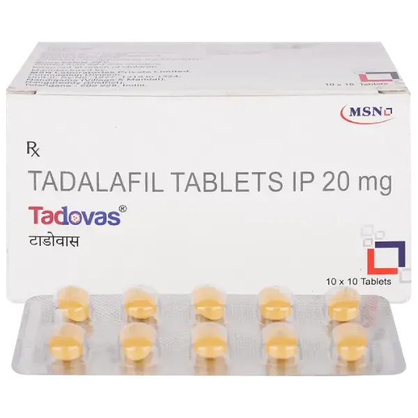 Tadovas 20mg Tablet